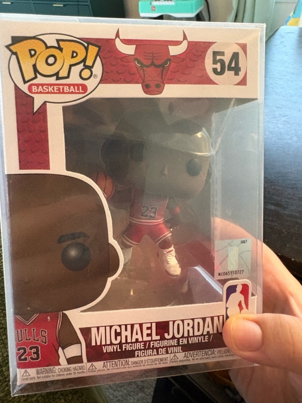 Funko Michael Jordan Vinyl Figure - Red White Black